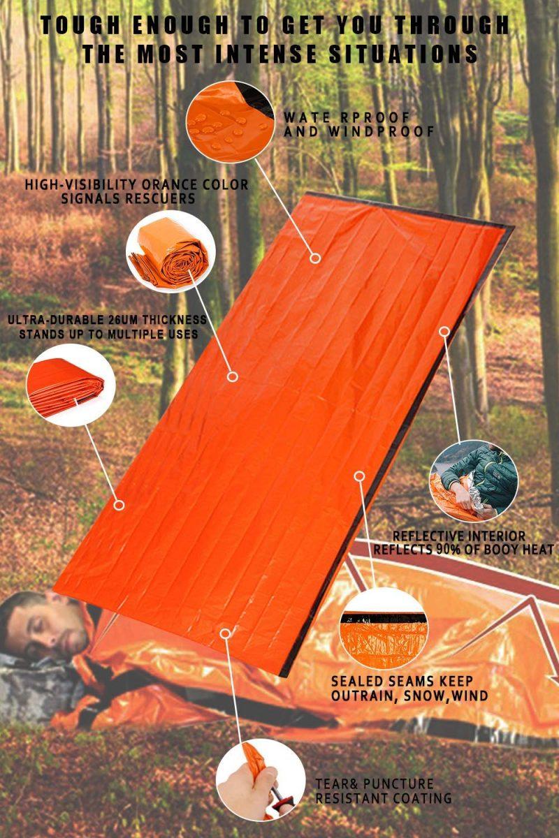 Emergency Waterproof Sleeping Bag 2