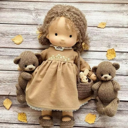 Handmade Knitted Doll 3