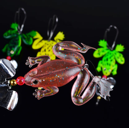 New Fishing Frog Lure Set 4 PCS/SET 3