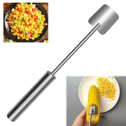 Long Handle Stainless Steel Corn Stripping Tool StripChef 3