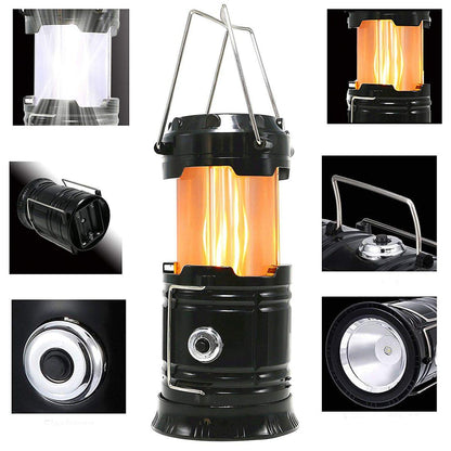 3-in-1 Portable LED Flame Lantern 3