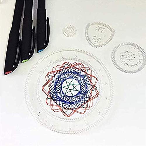 Spirograph Drawing Ruler Set 3