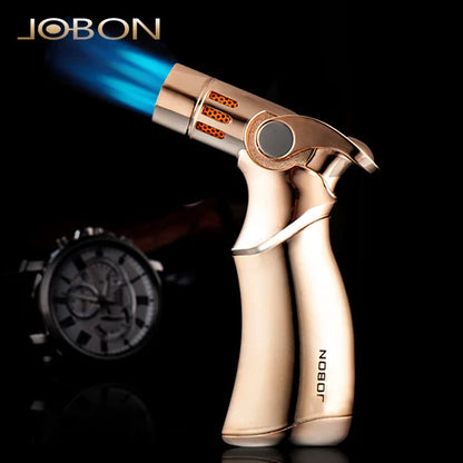 Windproof straight torch blue flame lighter 3