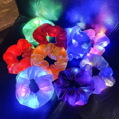 LED Glow Hair Scrunchie 3