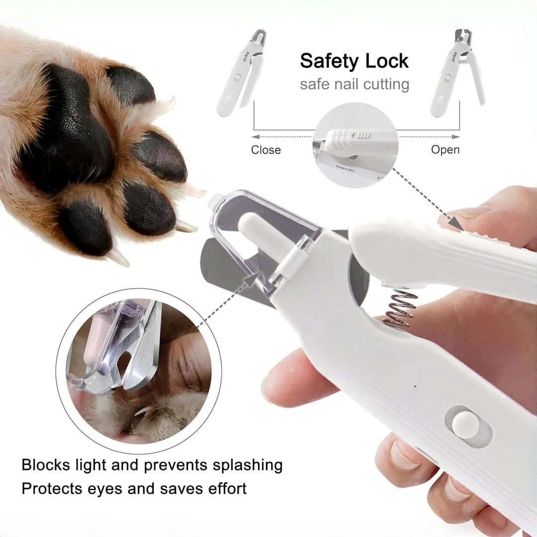 Quiet LED Pet Nail Groomer – Gentle Clippers & Grinder for Dogs and Cats of All Sizes 3
