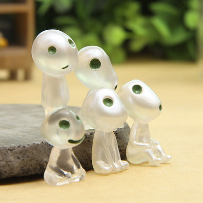 Princess Mononoke's Glowing Kodama Friends 3