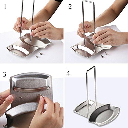 Stainless Steel Utensil Stand 3
