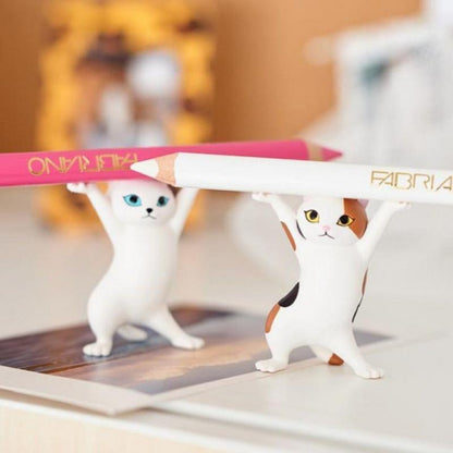 (5PCs) Magnetic Cute Dance Cat Multifunction Holders 3