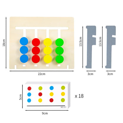 Montessori Double-Sided Matching Game 3