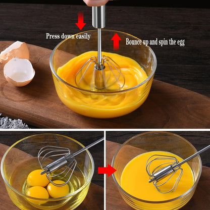Stainless Steel Semi-Automatic Whisk 3