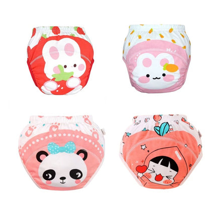 Baby Cotton Training Pants-4PCS 3