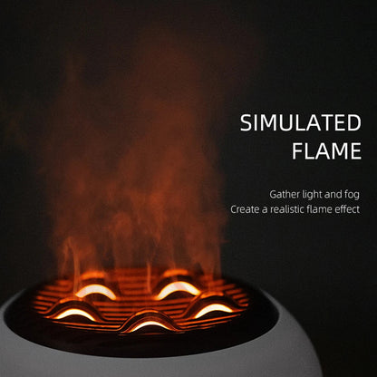 Volcanic Jellyfish Cloud Humidifier – Essential Oil Aromatherapy with Remote Control & Colorful Ambient Lighting 3
