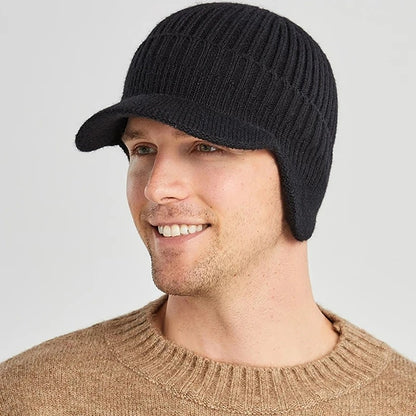 Elastic Warm Ear Protection Knitted Hat 3