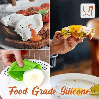 Easy Silicone Egg Poacher (Set of 4) 3