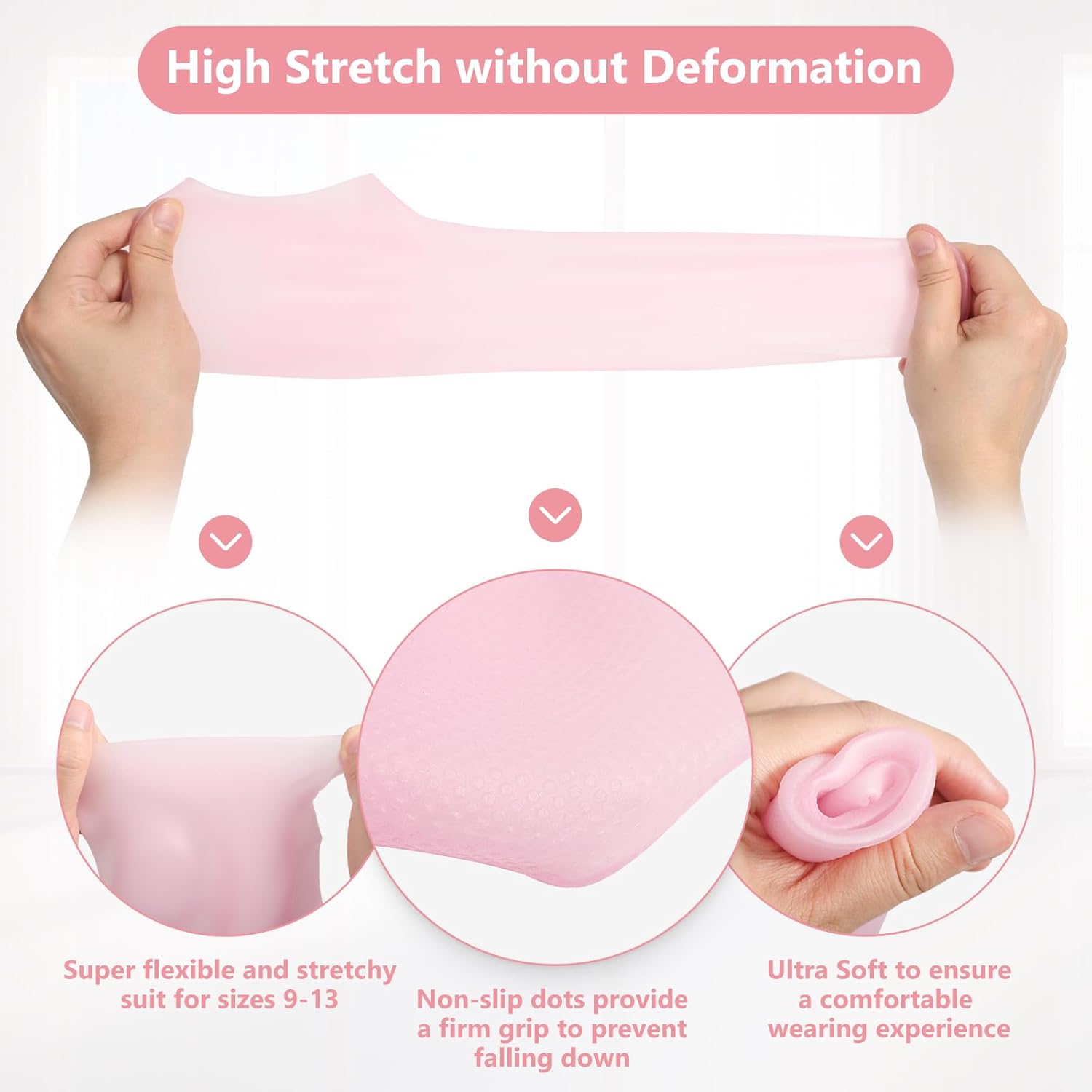 Ultra-Soft Silicone Gel Moisturizing Socks 1