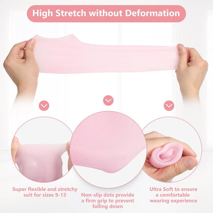 Ultra-Soft Silicone Gel Moisturizing Socks 1