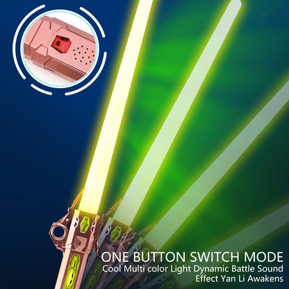 RGB Laser Sword Retractable Flash Lightsaber Toy 3
