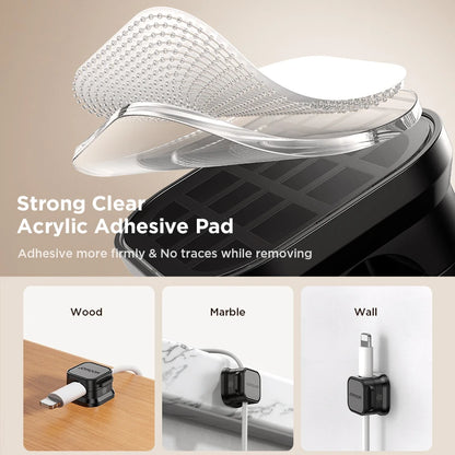 Easy Magnetic Clips Cables Organizer 3