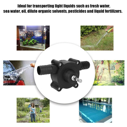 Portable  Electric Drill Pump 3
