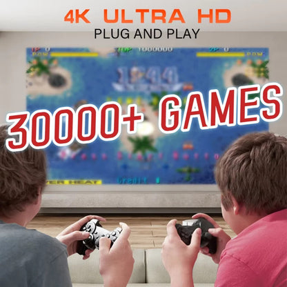 4K Smart Projector with 2 Gamepads – Android 11, WiFi 6, Bluetooth, Portable Home Theater & Gaming (30,000+ Games) 3