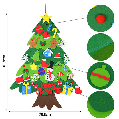 DIY Felt Christmas Trees 3