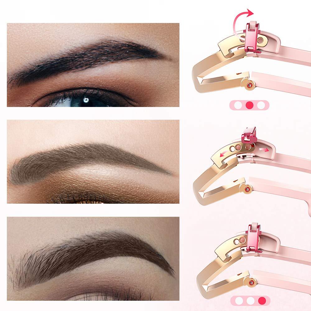 Adjustable Eyebrow Shapes Stencil 3