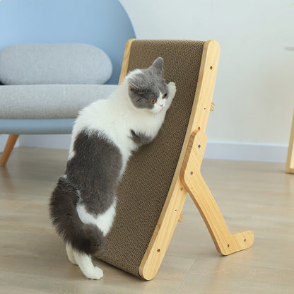 Wooden Cat Scratch Bed 3