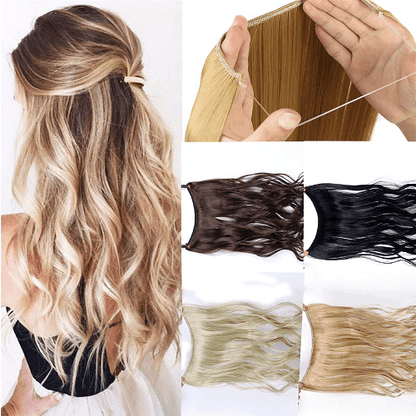 Invisible Halo Hair Extensions 3