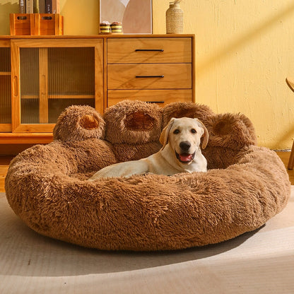 Cute Bear Paw Shape Pet Bed 3