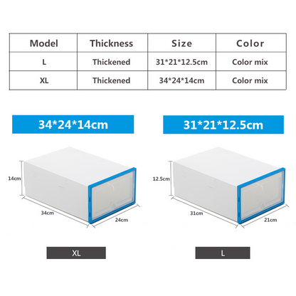 Transparent Drawer Shoes Box 3
