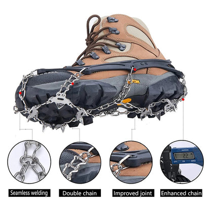 19 Spike Anti Slip Ice Crampons 3