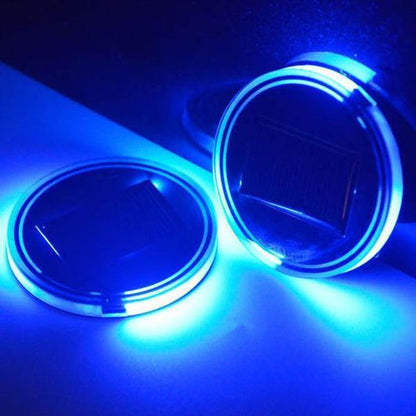 Solar Powered LED Cup Mats 3
