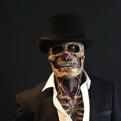 Full Head Skeleton Halloween Mask 3
