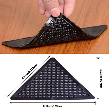 Universal Reusable Non-Slip Rug Grippers (4 pcs) 3