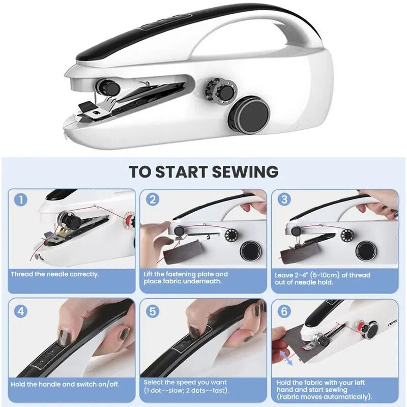 Mini Handheld Sewing Machine 3