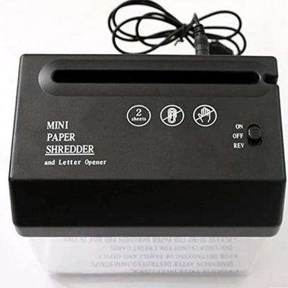 Mini Paper Shredder 3