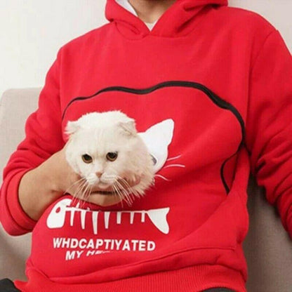 Pet Carrier Hoodie-Cat Hoodie 3
