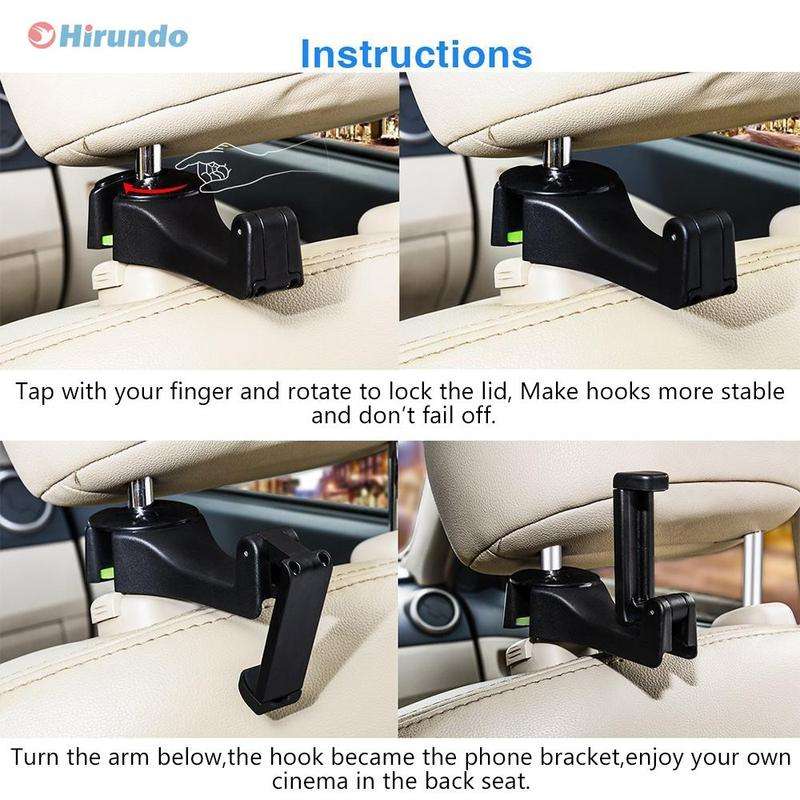 Car Headrest Hook 3