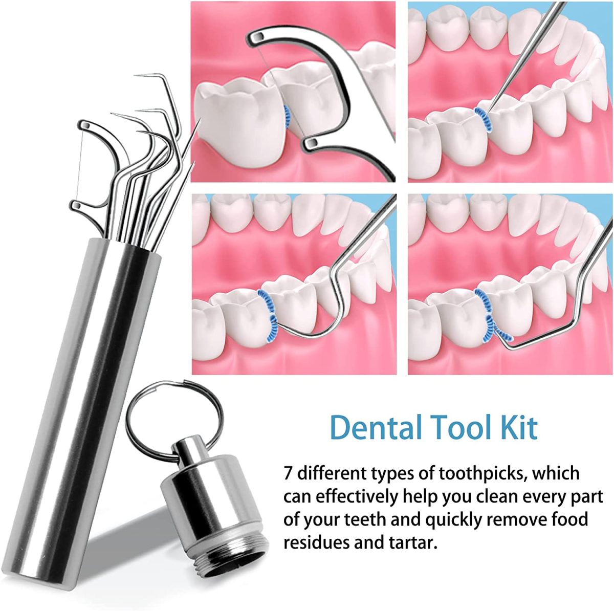 Stainless Steel Metal Toothpick Bag 3