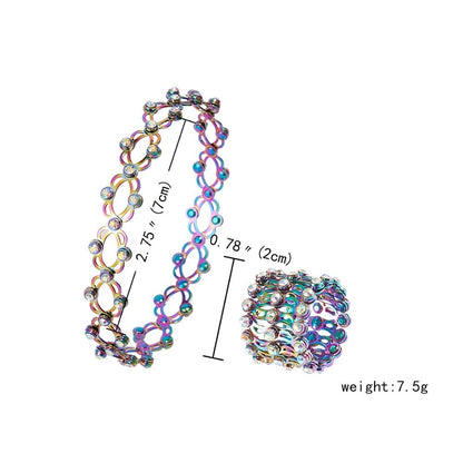 Folding Retractable Ring Bracelet 3