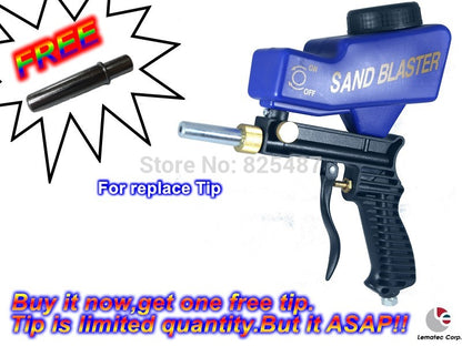 Portable Gravity Feed Sandblasting Gun 3