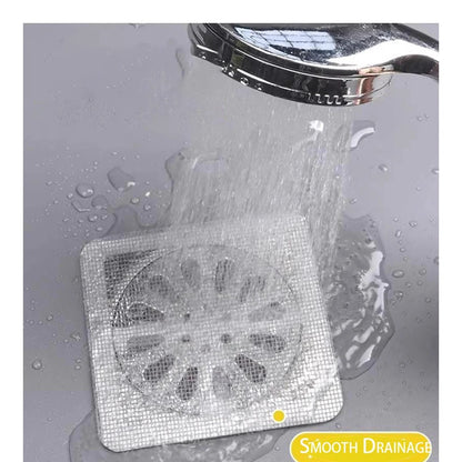 Shower Drain Hair Catcher Mesh Stickers 3