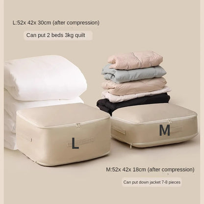 Ultra Space Saving Self Compression Organizer Bags 3