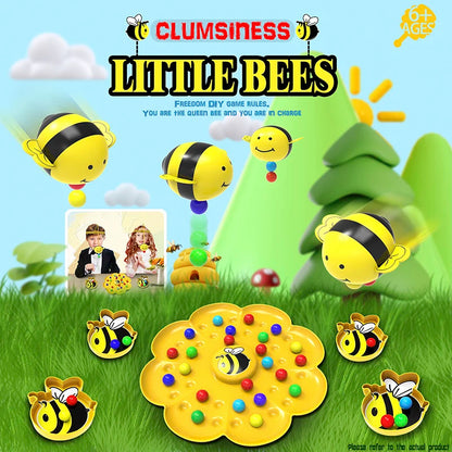 Clumsiness Little Bees - Bees Eating Pollen Puzzle Board Game 3