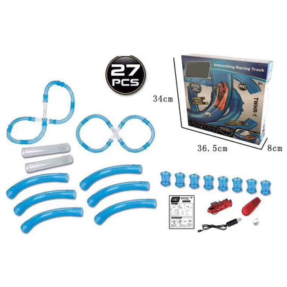 DIY Remote Control Pipe Racing Track 3