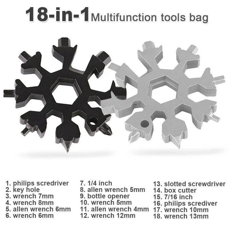 18-in-1 Snowflake Multi-tool 3
