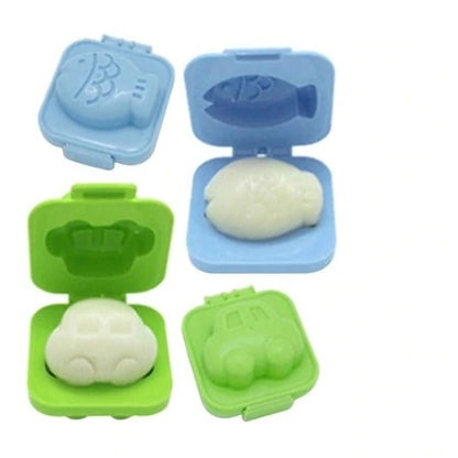 Animal Boiled Egg Mold-6pcs 3