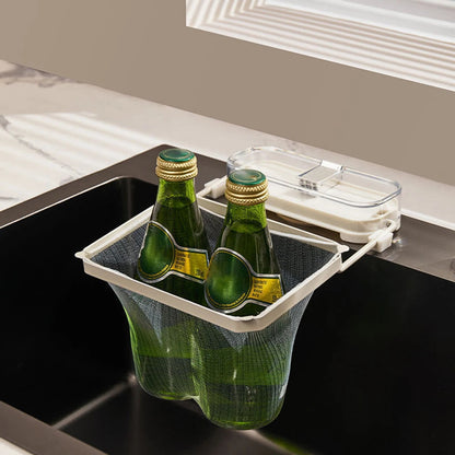Mounted Kitchen Drain Filter with Collapsible Basket 3
