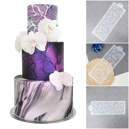 Cake Decoration Stencil - 6 PCS 3