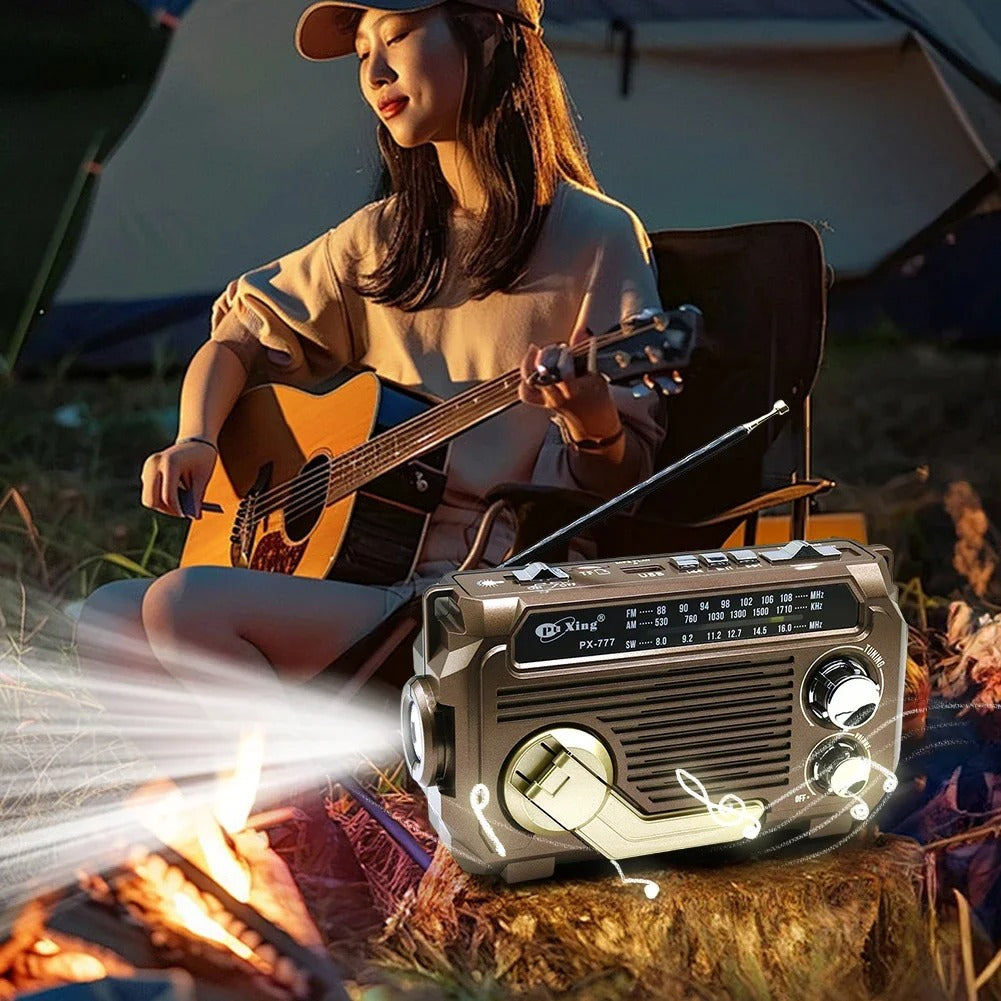 Solar Hand Crank Emergency Radio 3